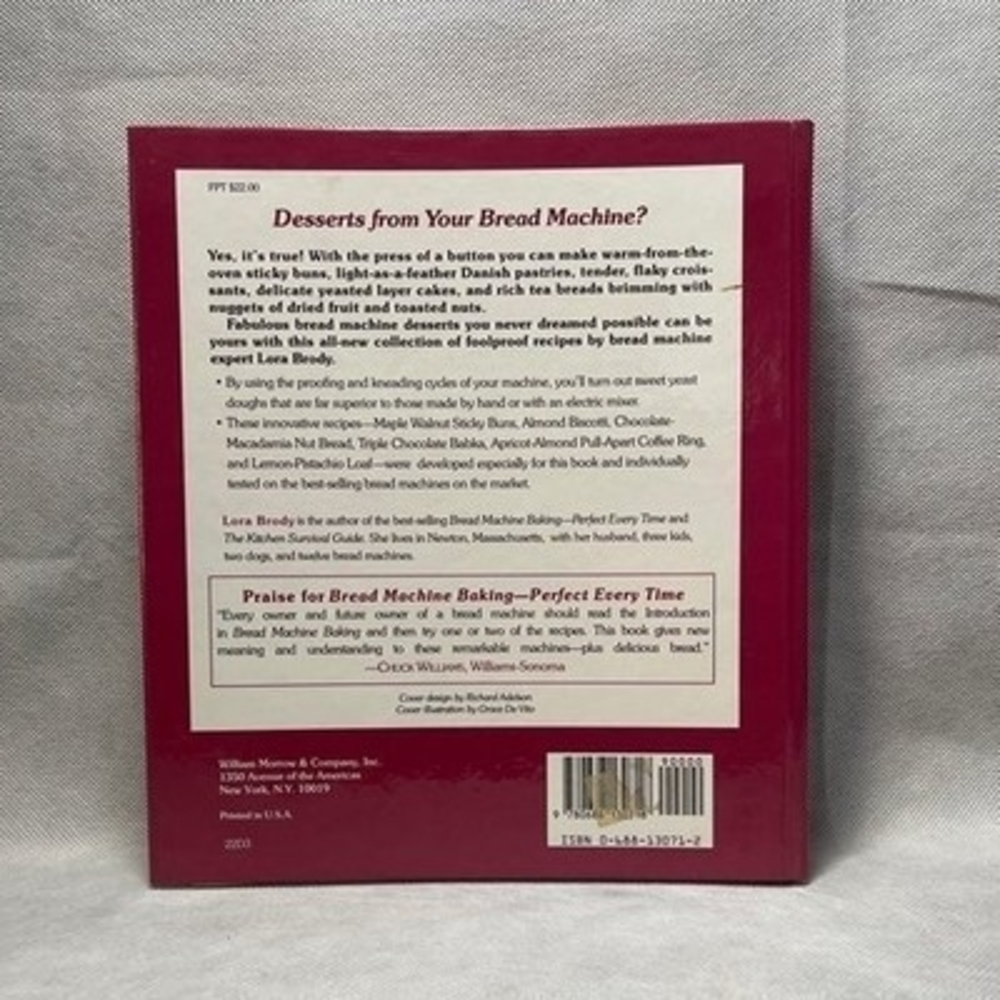 Recipes Book Desserts from Your Bread Machine Cookbook Cooking Recipes - Picture 2 of 2